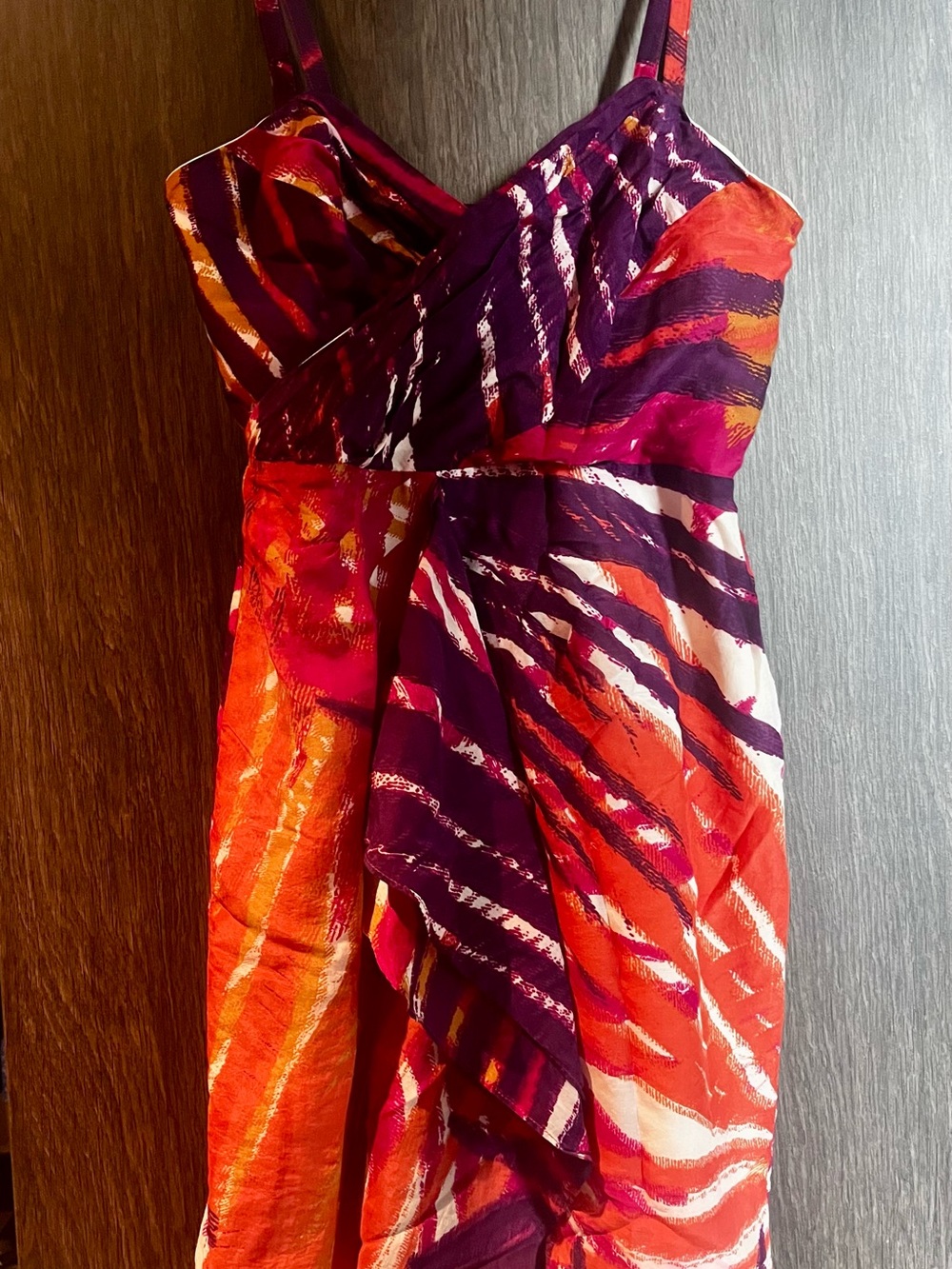 Banana Republic size 2 lightweight multi color resort wear dress